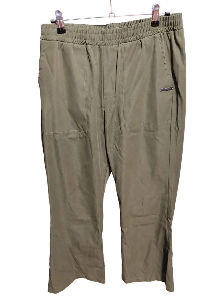 Olive Axe Peak elastic-waist lounge pants